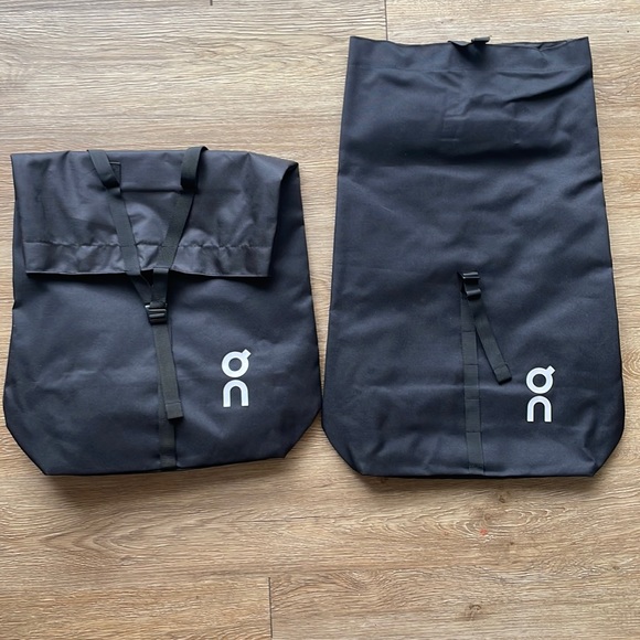 On Cloud Running Ambassador Pack Tote Bag Backpack Black Unisex - Picture 1 of 4